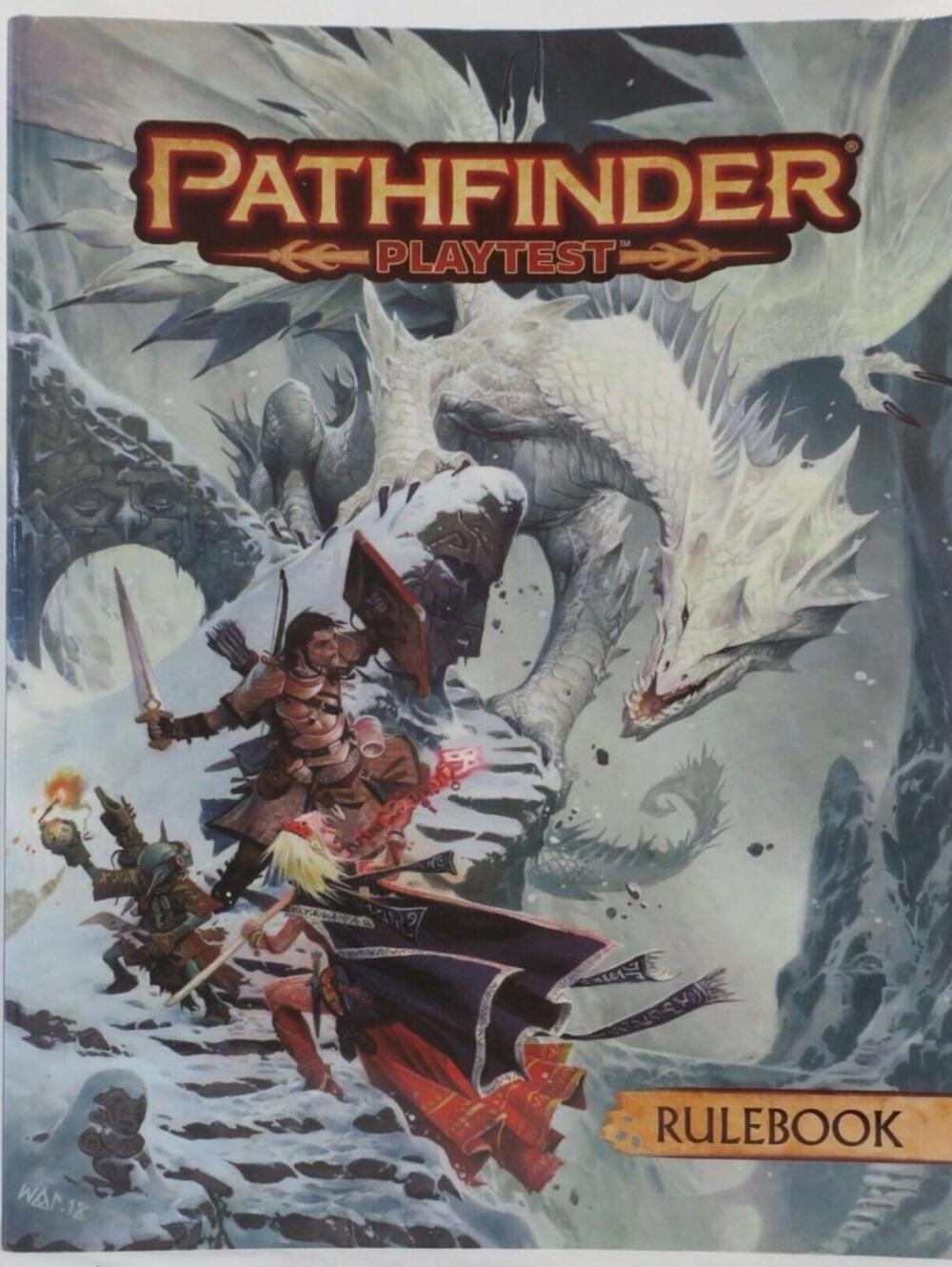 Pathfinder Playtest Rulebook - Tabletop Roleplaying Game Core Rulebook